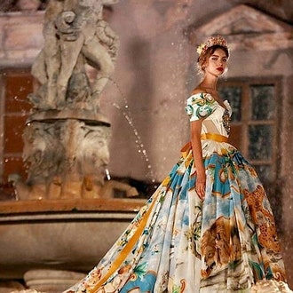 Сицилийский показ Dolce & Gabbana Alta Moda в Палермо