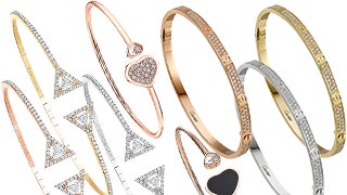 Золотые браслеты с бриллиантами от Messika Louis Vuitton Chopard Cartier Chanel Fine Jewelry