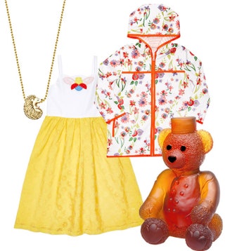 Золотая подвеска Alex Woo сарафан и плащ Margherita Kids декоративная фигурка Teddy Bear от Daum.