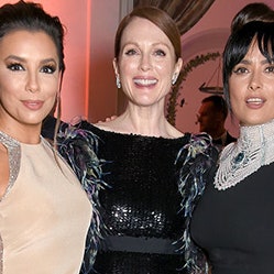 Канны 2017: Ева Лонгория, Джулианна Мур и Сальма Хайек на ужине HBO