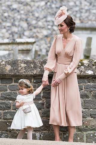 Герцогиня Кэтрин и принцесса Шарлотта.