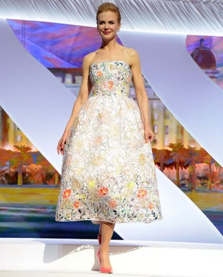 Николь Кидман в Dior Haute Couture на Каннском фестивале в 2013 году.