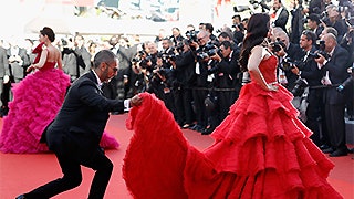 Каннский кинофестиваль 2017 фото звезд в платьях со шлейфом