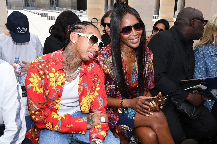 Наоми Кэмпбелл и рэпер Tyga