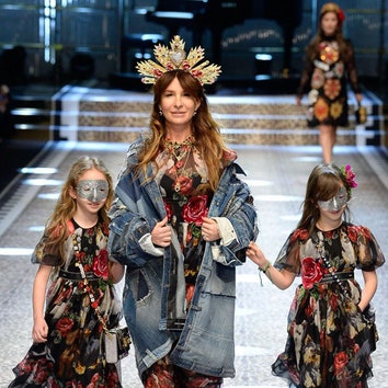 Елена Лихач и другие героини Tatler вышли на подиум Dolce&Gabbana