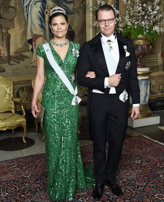 Кронпринцесса Виктория и ее супруг Даниэль герцог Вестерготландский.
