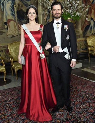 Принцесса София герцогиня Вермландская и принц Карл Филипп герцог Вермландский.