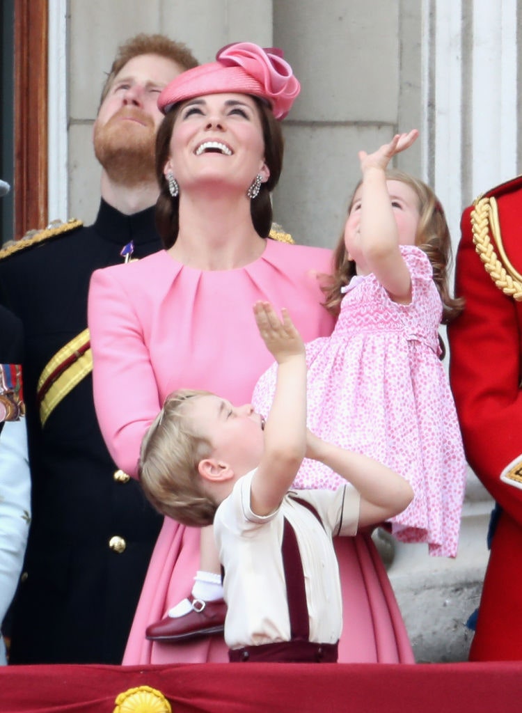 Герцогиня Кэтрин принц Джордж и принцесса Шарлотта