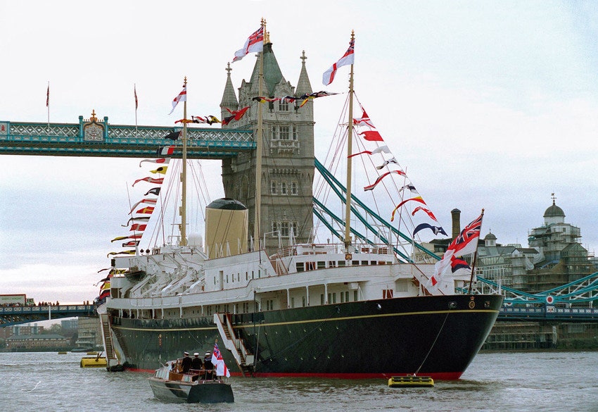 Britannia Елизаветы II