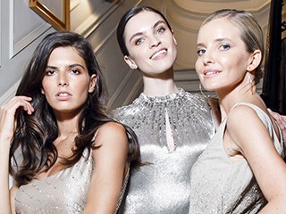Светские девушки на коктейле Ralph Lauren и Vogue в Москве
