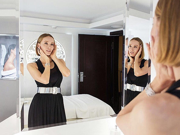 Полина Киценко на открытии spa-салона La Prairie в отеле The Ritz-Carlton