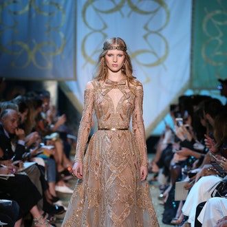 В некотором царстве: Elie Saab Couture осень-зима 2017/2018
