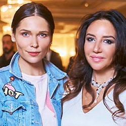 Светские модницы на показе Natalia Gart