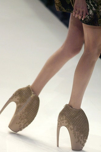 Обувь с показа весналето 2010