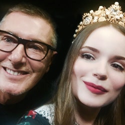 По следам Недели моды в Милане: Саша Спилберг &- о шоу Dolce&Gabbana