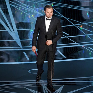 Леонардо ДиКаприо на церемонии «Оскар»-2017