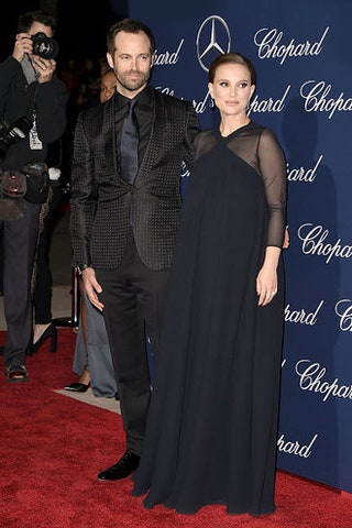 Бенджамин Мильпье и Натали Портман в Dior.
