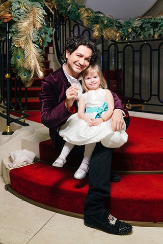 Алексей Боков с дочерью.