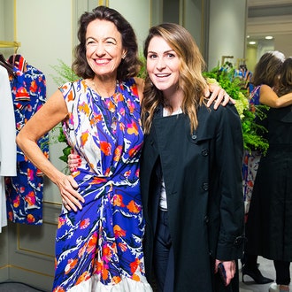 Светские девушки на коктейле и ужине Emilio Pucci в Москве