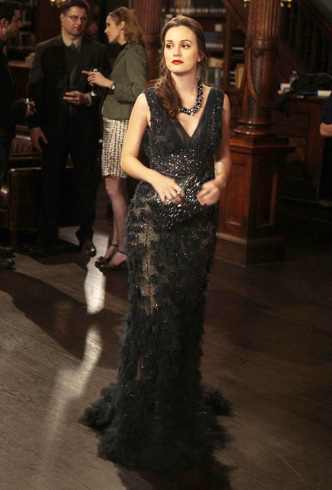 В платье Elie Saab Couture из осенней коллекции 2011 года