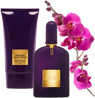 Лосьон для тела и аромат Velvet Orchid Lumiere.