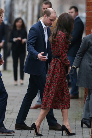 Принц Уильям и герцогиня Кембриджская.