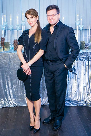 Константин Андрикопулос с женой Ольгой.