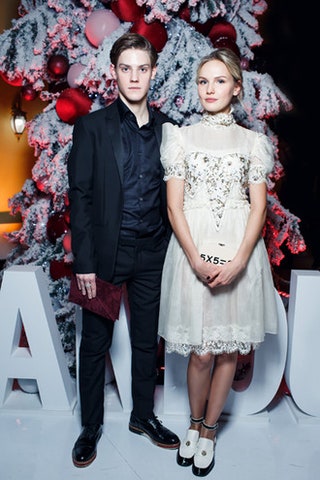 Павел Табаков и Мария Фомина в Chanel.