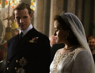 Свадьба Елизаветы II в сериале «Корона».