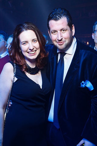 Ян Яновский с женой Леной Фейгин.