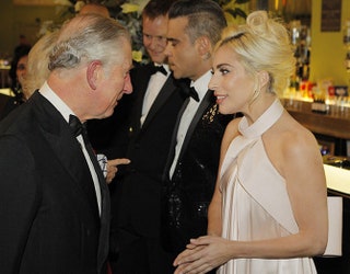 Принц Чарльз и Леди Гага.