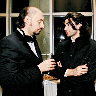 Кирилл Серебенников и Николай Цискаридзе в 2004 году.