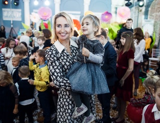 Оксана Бондаренко и ее дочь Миа.