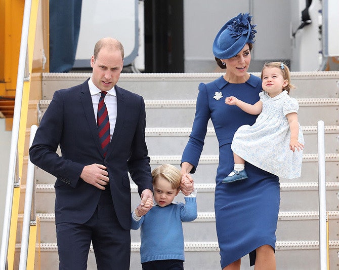 Фото герцогини Кэтрин принцессы Шарлотты принцев Уильяма и Джорджа в Канаде | Tatler
