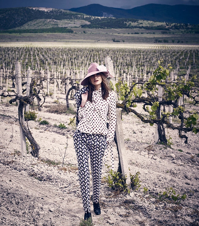 Снежана Георгиева фото и интервью о моде стиле виноградниках и заводе «Золотая Балка» | Tatler