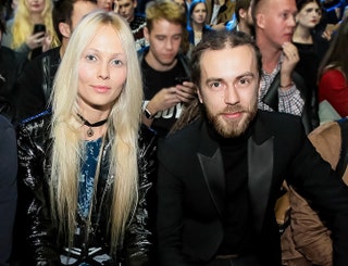 Кирилл Толмацкий с женой Юлией.