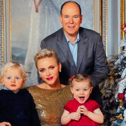 Рождественский фотоальбом княжеской семьи Монако