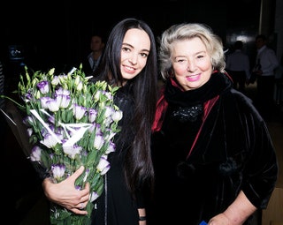 Диана Вишнева и Татьяна Тарасова.