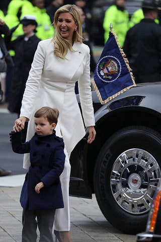 Иванка Трамп с сыном Джозефом.