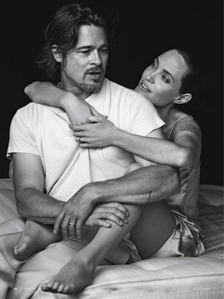 Питт и Джоли на страницах итальянского Vanity Fair.