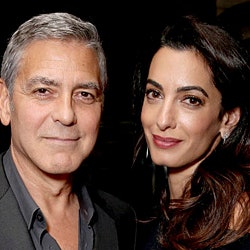 Амаль и Джордж Клуни на гала-ужине в Лос-Анджелесе