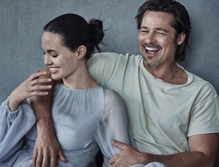 Ноябрь 2015 Анджелина Джоли иnbspБрэд Питт снялись дляnbspитальянского Vanity Fair.