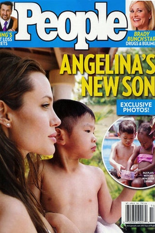 Март 2007 Анджелина Джоли усыновила наnbspюге Вьетнама трехлетнего мальчика Пакса Тьена.