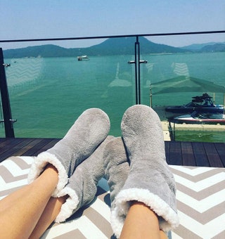 Медовый месяц начался фото из Instagram Евы Лонгории наутро после свадьбы.