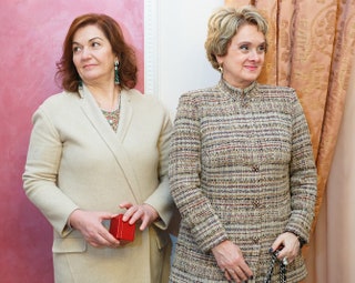 Русудан Саркисова и Ирина Махарадзе.