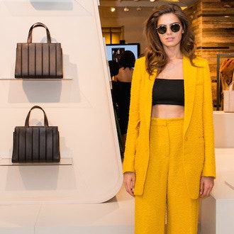 Юлия Снигирь и Дарья Малыгина на коктейле Max Mara в ГУМе