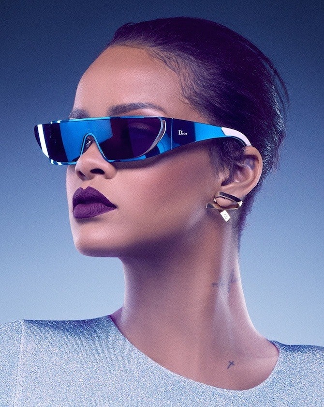 Рианна в рекламе Dior капсульная коллекция солнцезащитных очков | Tatler