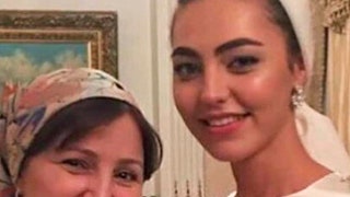 Свадьба Саида Гуцериева и Хадижи Ужаховой в Лондоне фото невесты с родственницами | Tatler