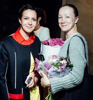 Ксения Чилингарова и Дарья Мороз.