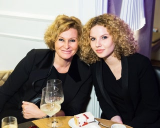 Юлия Скворцова с дочерью Ксенией.